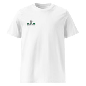 Unisex organic ribbed neck t-shirt